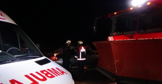 TEM otoyolunda feci kaza: 1 ölü, 1 ağır yaralı