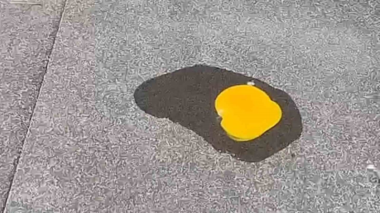 Tekirdağ’da Afrika Sıcakları Kavurdu: Vatandaşlar Yumurta Pişirmeye Çalıştı