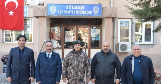Emniyet Müdürü Metil Alper’den Gölbaşı ilçesine ziyaret