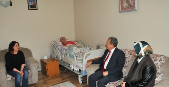 Başkan Akkaya’dan şehit ailelerine ziyaret