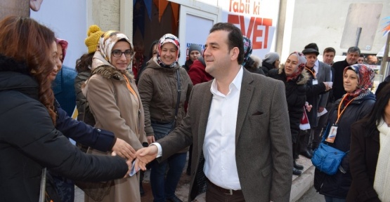 AK Parti’nin mahalle ziyaretleri