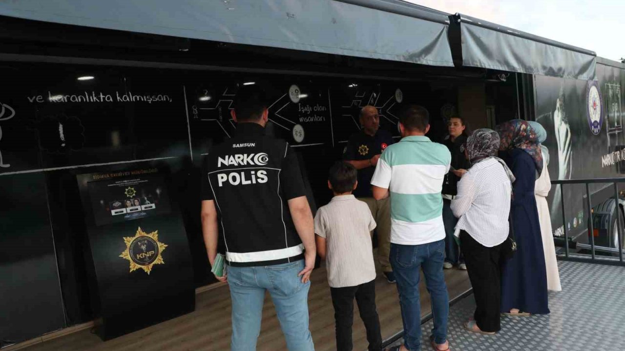 Samsun’da 21 Bin 500 Kişiye Uyuşturucuyla Mücadele Eğitimi Verildi