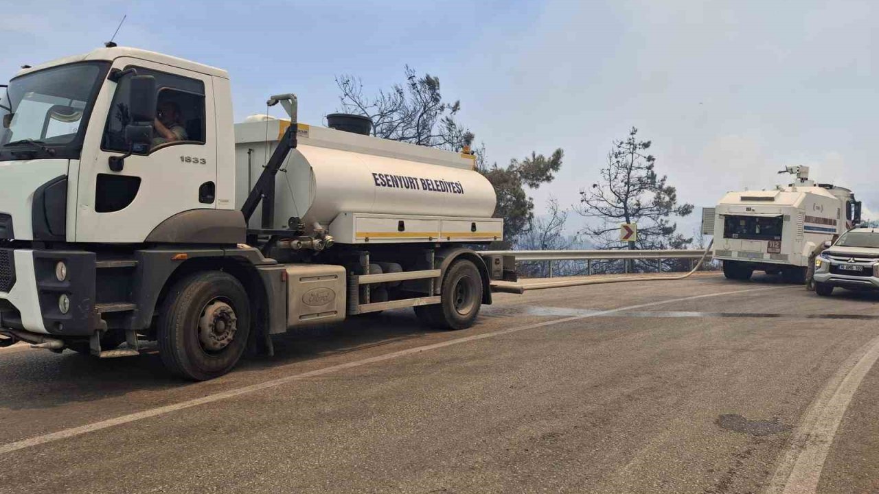 Esenyurt Belediyesi’nden Bursa’daki Orman Yangını Söndürme Çalışmalarına Destek