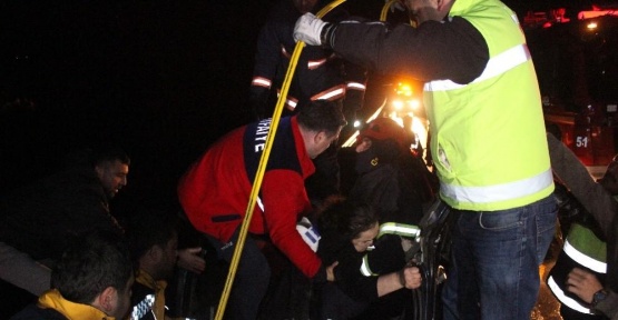 TEM otoyolunda feci kaza 8 yaralı