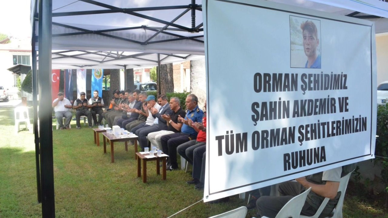 Köyceğiz’de Orman Şehidi Akdemir İçin Lokma Hayrı Yapıldı