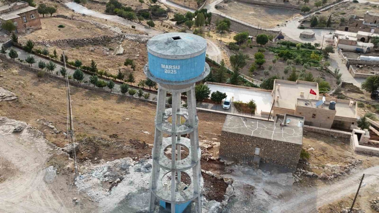 Marsu, İçme Suyu Depo İnşa Çalışmalarını Sürdürüyor