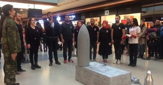 Esas 67 Burda AVM, Çanakkale Şehitlerini andı