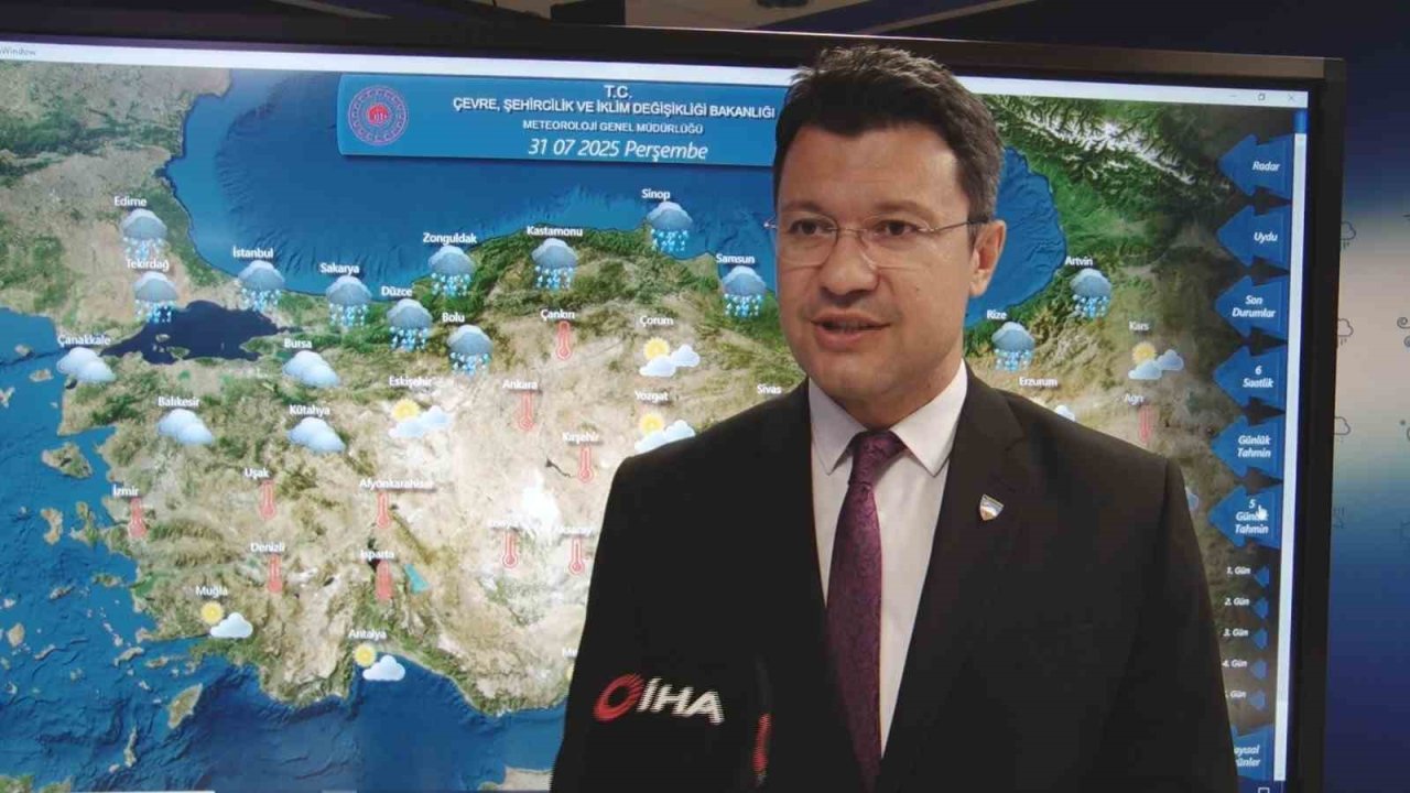 Yarından İtibaren Sıcaklıklar 3 İla 6 Derece Azalacak