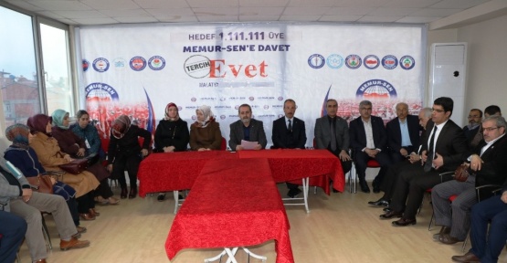 Memur-Sen İl Temsilcisi Yıldırım