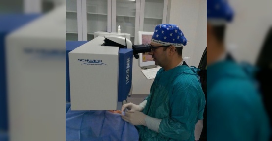 Göz bozuklukları saniyeler içerisinde düzeltiliyor