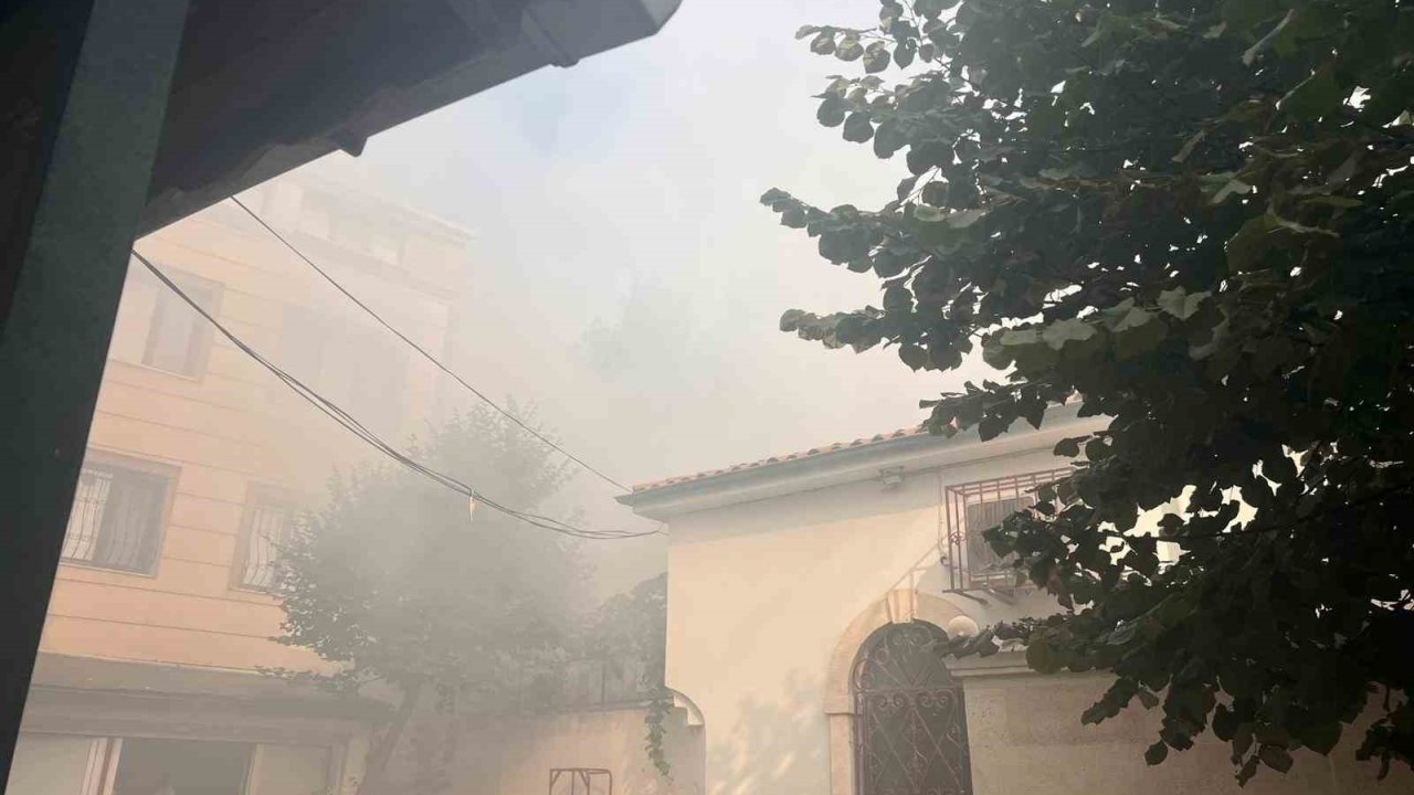Balat’ta Hamamda Yangın Paniği
