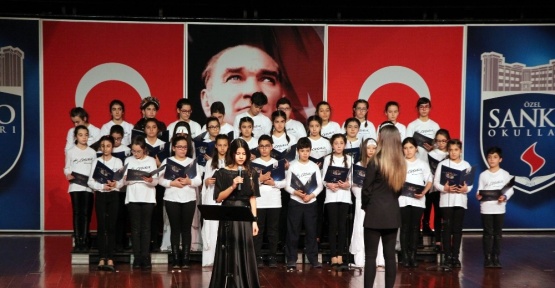 Çanakkale zaferi Sanko okullarında da coşkuyla kutlandı