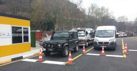 İstinye - Çubuklu arabalı vapur deneme seferleri havadan görüntülendi