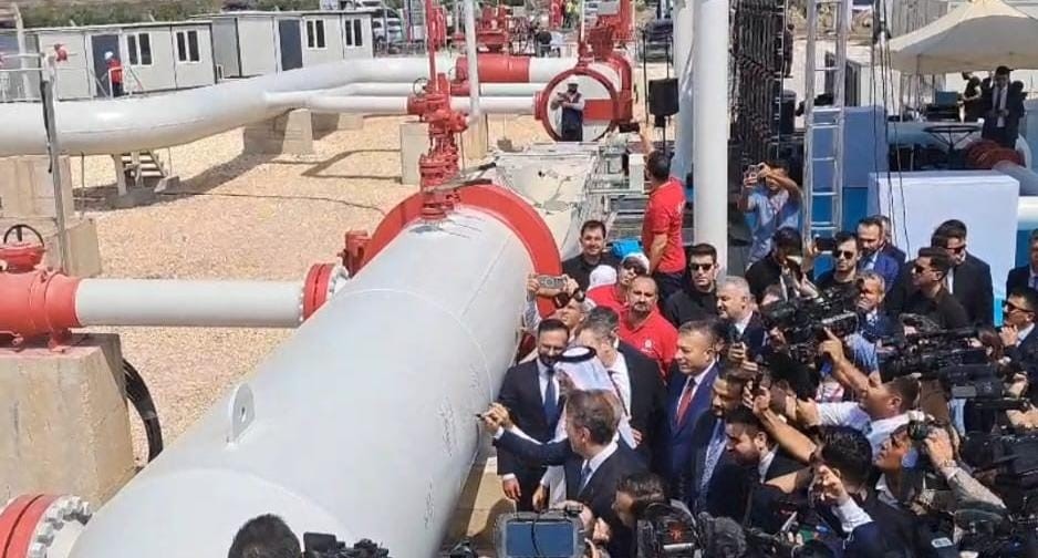 Türkiye-suriye Doğal Gaz Boru Hattı Açıldı