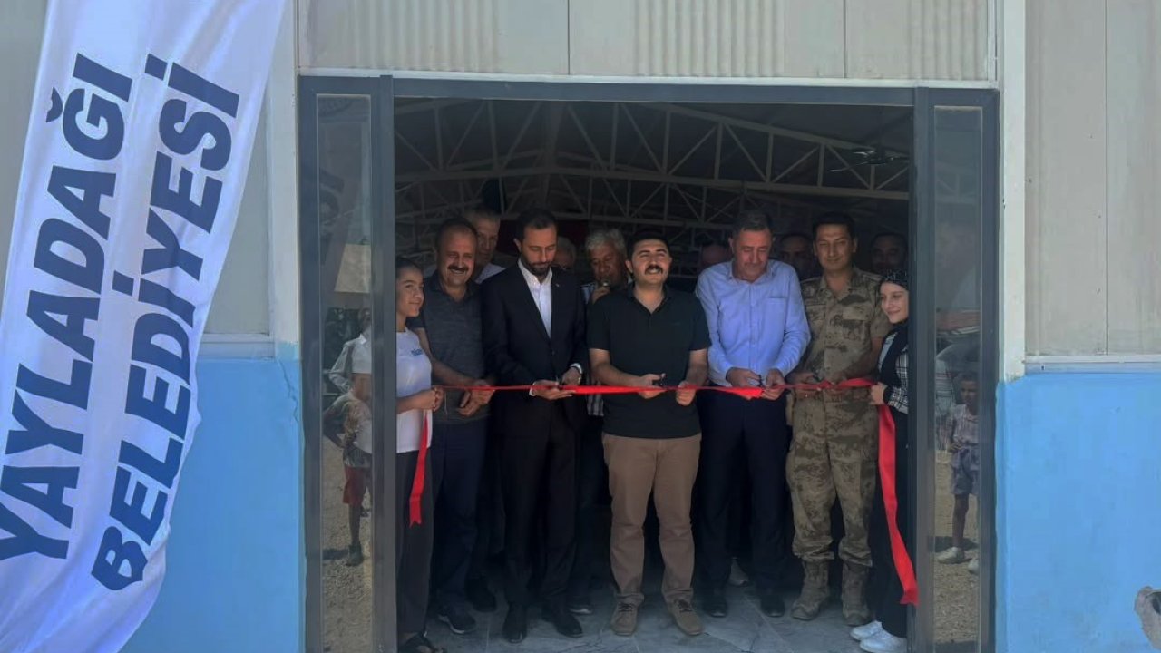 Sosyal Ve Kültürel Etkinliklerin Yapılacağı Salon Hizmete Açıldı