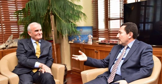 Başkan Yılmaz, Vali Balkanoğlu’nu ağırladı