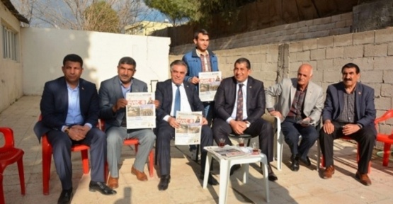 Belediye Başkanı Menderes Atilla’dan Ziraat Odasına ziyaret