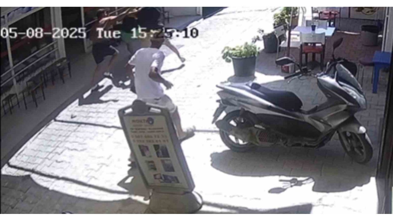 Bodrum’daki Akraba Kavgasının Kamera Görüntüleri Ortaya Çıktı