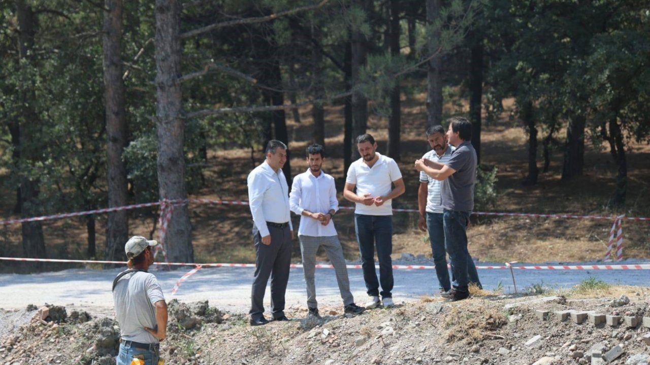 Gediz’de Bardakçı Deresi Köprüsü İnşaatı Sürüyor