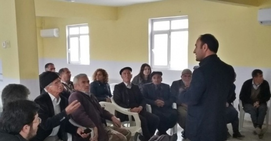 Tut ilçesinde çiftçilere eğitim