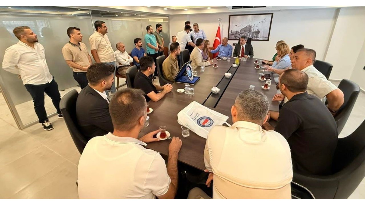 Sağlık-sen Heyeti Şırnak Milletvekili Tatar İle Bir Araya Geldi