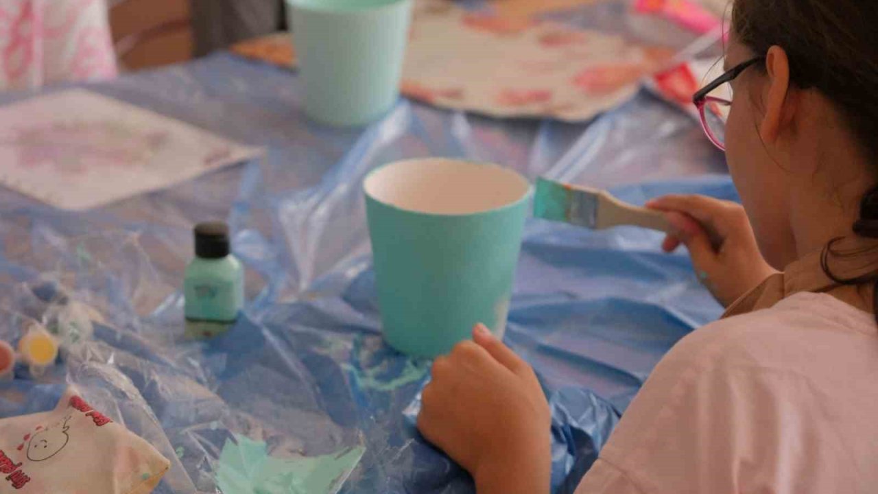 Aydınlı Çocuklar Sanatsal Tasarımla Tanışıyor