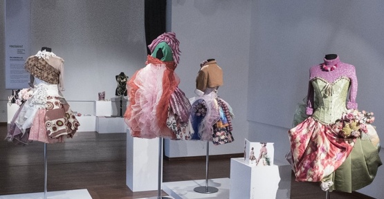 Atık malzemeleri sanat eserine dönüştürdüler