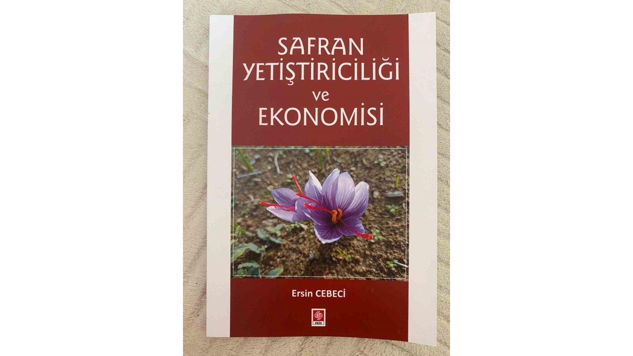 Dünyanın En Pahalı Baharatının Faydaları ’safran Yetiştiriciliği Ve Ekonomisi’ Kitabında Anlatıldı