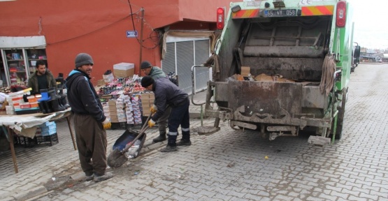 İki ayda bin 200 ton çöp toplandı