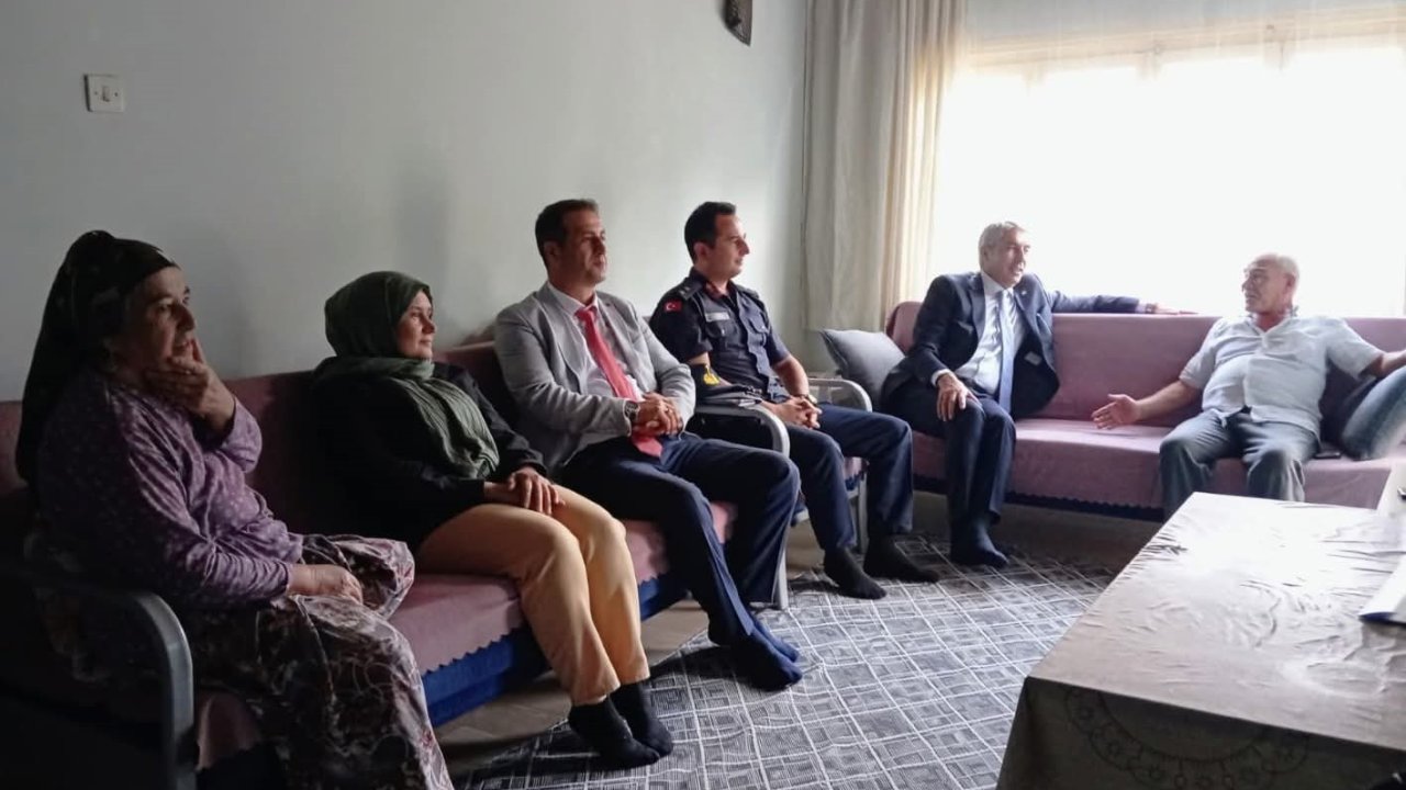 Beypazarı Kaymakamı Coşkun’dan Şehit Ailesine Ziyaret