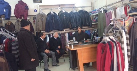Başkan Fırat’tan esnaf ziyareti