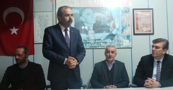 Milletvekili Muhammet Balta’dan, MHP Vakfıkebir İlçe Başkanlığı’na Ziyaret