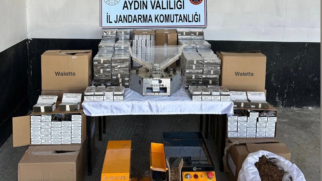 Söke’de Kaçak Tütün Operasyonu