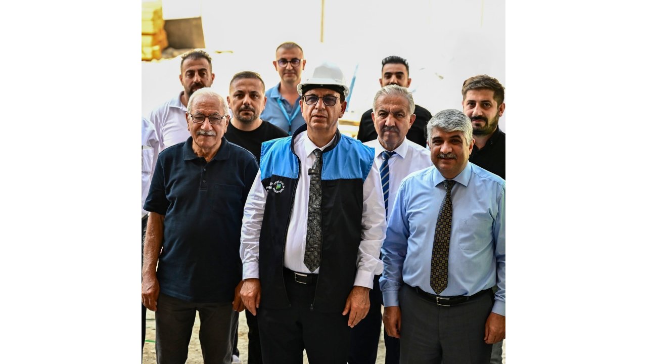 Başkan Geçit, Yeşil Yaşam Evleri İnşaatını İnceledi