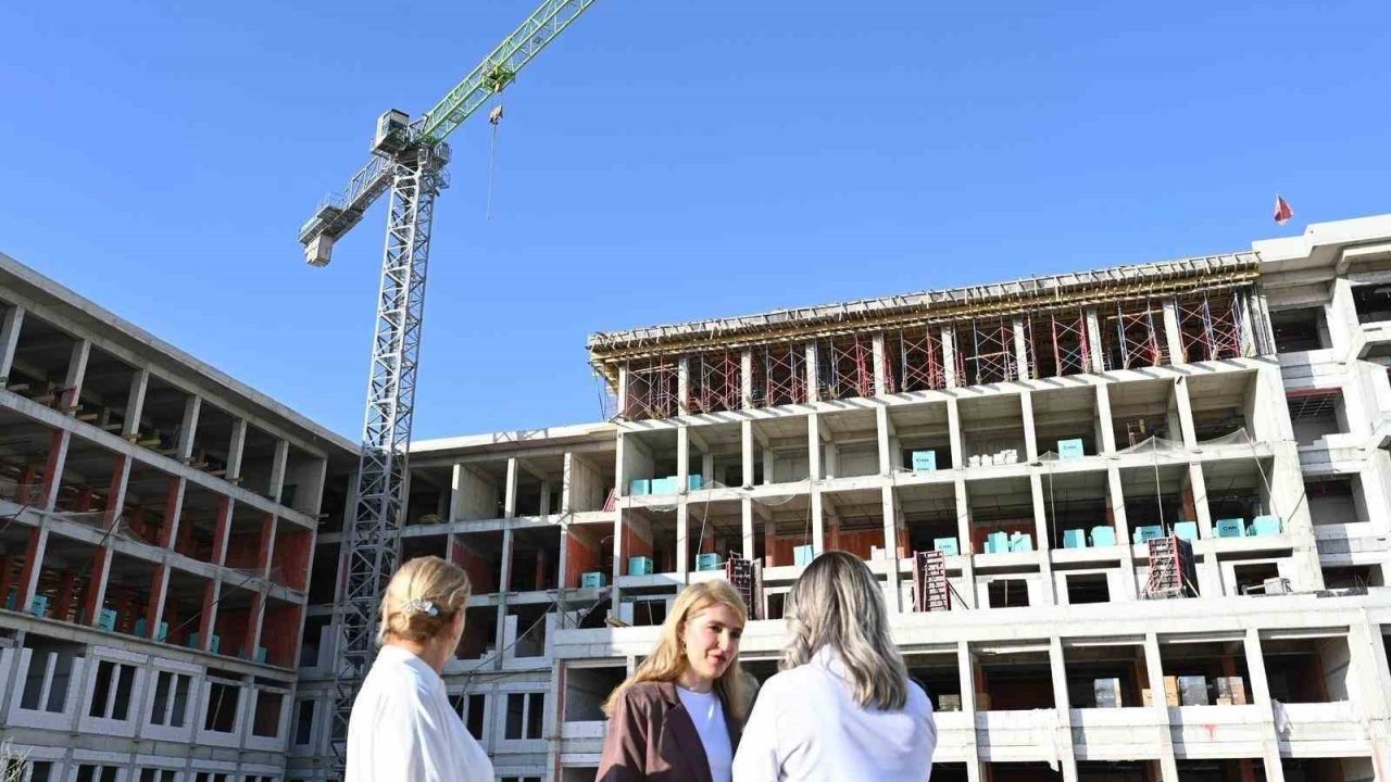 Malatya Yeni Adliye Sarayı’nda Çalışmalar Hız Kesmeden Devam Ediyor