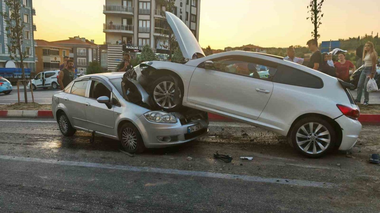 Tekirdağ’da Trafik Kazası: 5 Yaralı