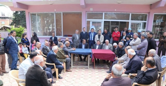 Başkan Savaş, Ziraat odası başkanlarıyla buluştu