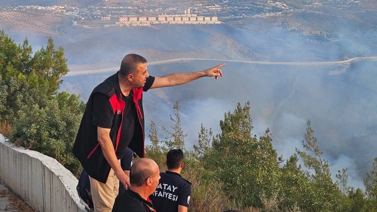 Hatay’da Orman Yangını Sürüyor... Alevlere Müdahale 10. Saatte Devam Ediyor