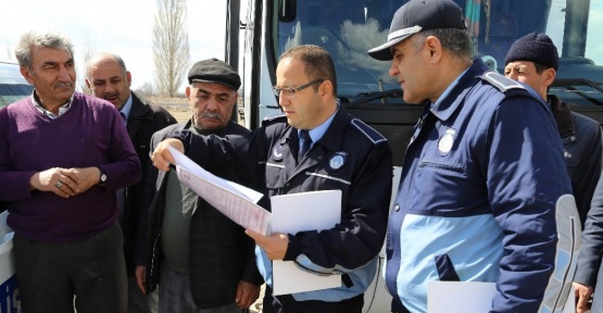 Ereğli’de öğrenci servisleri denetlendi