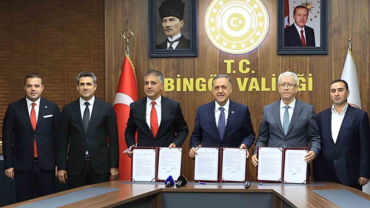 Bingöl’de Okul Yapım Protokolü İmzalandı