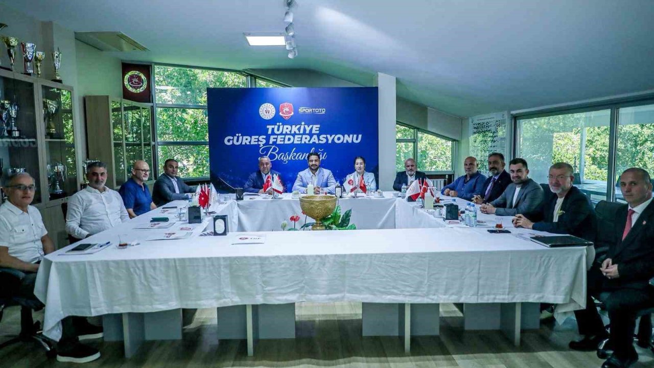 Türkiye Güreş Federasyonu Yönetim Kurulu’ndan İstişare Toplantısı