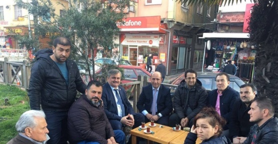 Çaturoğlu, Kozlu ilçesinde halk oylamasına destek istedi