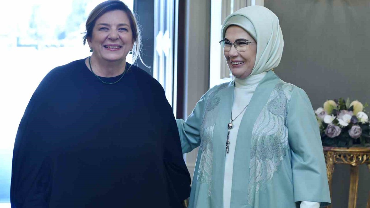 Emine Erdoğan, Gürcistan Cumhurbaşkanı Kavelashvili’nin Eşiyle Görüştü