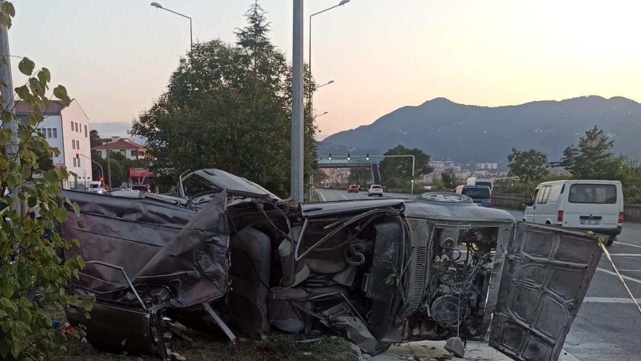 Giresun’da Feci Kaza: 1 Ölü