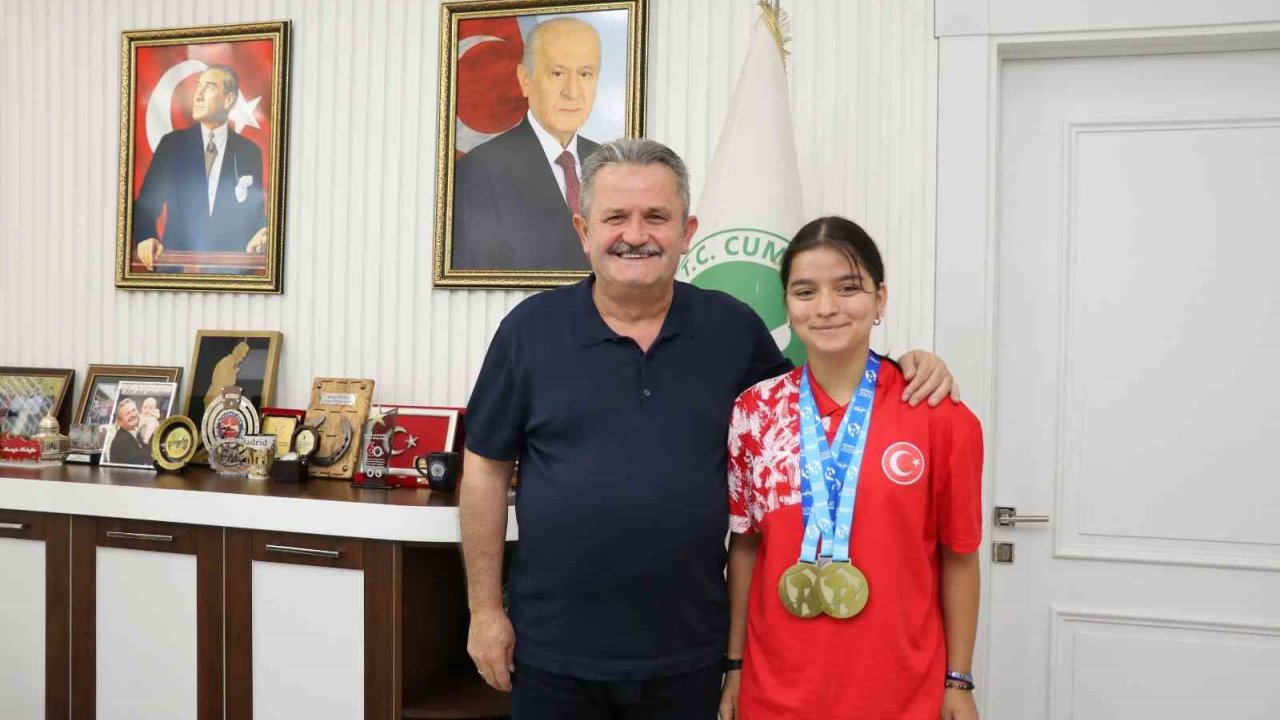 Başkan Koloğlu Şampiyonunu Ağırladı