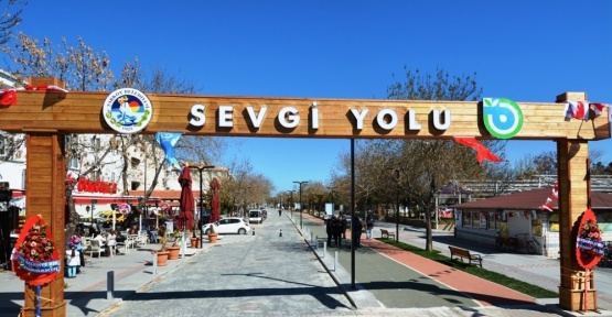 Şarköy İnönü Prestij Caddesi Sevgi Yolu ve Mürefte Atatürk Prestij Caddesi Hizmete açıldı