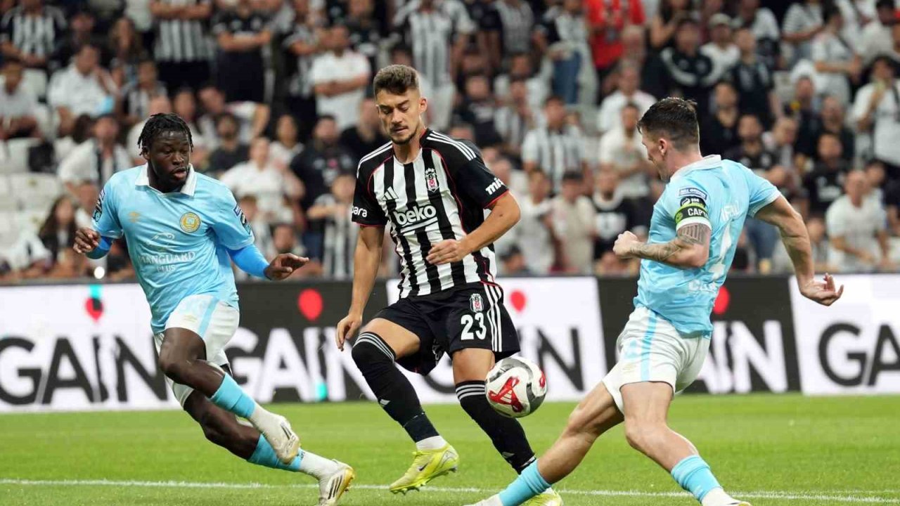 Uefa Konferans Ligi: Beşiktaş: 3 - St. Patrick’s: 2 (Maç Sonucu)