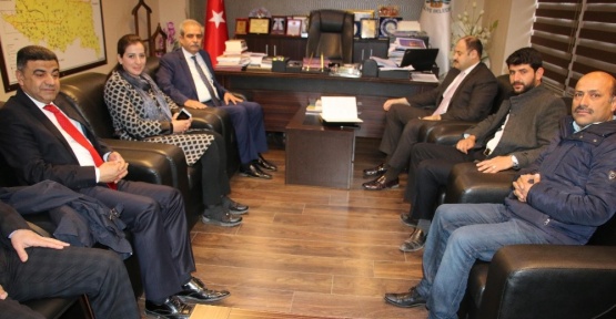 TBMM Avrupa Birliği Uyum Komisyonu Başkanı Kasım Gülpınar, Başkan Demirkol’u ziyaret etti