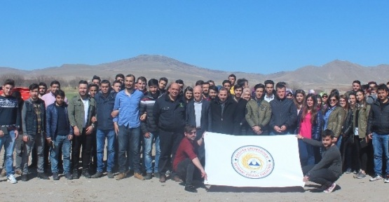 Seyrani Ziraat Fakültesinden Kayseri Şeker Pandoğa Çiftliğinde uygulamalı eğitim