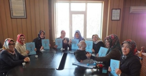 İşitme engelli öğrencilerden Müftü Gülmek’e ziyaret